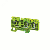 Клемма зазем. 3 конт. 10 кв.мм пружинная OptiClip CXG-10-TRIPLET-PE-I-(0,5-10)-PEN 331833 КЭАЗ