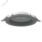 Светильник светодиодный ДВО-DL-01 Pro 15Вт 4000К 176х51 мм IP65/40 серый стекло V1-RF-70183-GL000-6501540 Вартон