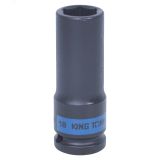 Головка торцевая ударная глубокая шестигранная 1/2', 18 мм 443518M King Tony