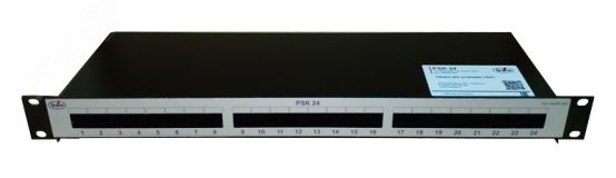 УЗИП ГРОЗОСТОП PSK 24, Панель управления для установки модулей в 19-ти дюймовую стойку 400 540 Ключевой Компонент (Хакель)