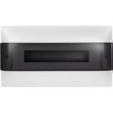 Practibox S Пластиковый щиток Встраиваемый (ЩРв-П) 1X18 Дымчатая дверь 137556 Legrand