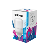 Лампа светодиодная LED 40Вт 220В Е27 D100х189 4500К белый 3650 лм LksmHWLED40WE2745 Космос