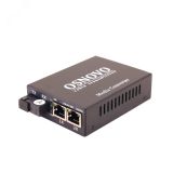 Медиаконвертер оптический 2хRJ45 10/100 Мб/с, 1хSC 100 Мб/с, для кабеля до 20 км 00011568 OSNOVO