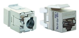 Mодуль Keystone категории 5e FTP 1xRJ45 T568A/B Silver Line совместим с Q-Tool 16B-F5-07SL Eurolan