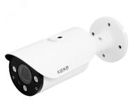Видеокамера IP 2Мп цилиндрическая IP67 ИК/LED-50м (2.8-12мм) KENO