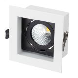 Светильник CL-KARDAN-S102x102-9W Day (WH-BK, 38 deg) (ARL, IP20 Металл, 3 года) 024125 Arlight