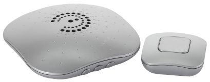 Звонок BIONIC Silver беспроводной (10/60/480) Б0017749 ЭРА