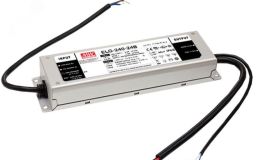 Драйвер 240Вт 24V для светодиодной ленты Meanwell ELG-240-24A IP65 244x71x37.5 мм ELG-240-24A Вартон