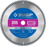 Диск пильный по алюминию Мультирез 315 x 30мм 100T 36907-315-30-100_z01 ЗУБР
