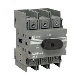 Рубильник 100A 3P c рукояткой управления для прямой установки TwinBlock tb-100-3p-f EKF