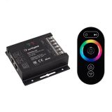 Контроллер ARL-OVAL-RGB Black (12-24V, 3x10A, ПДУ Овал, RF, RJ45) (ARL, IP20 Металл, 3 года) 027157 Arlight
