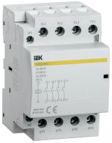 Контактор модульный КМ25-40M АС/DC 4п MKK21-25-40 IEK