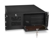 Корпус cерверный 19' 4U, RM (ДxШxВ)мм: 450x430x177, 3x5.25'+1x3.5'+8x3.5'HDD, без блока питания 7167c Cabeus