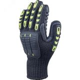 Перчатки VV904 NYSOS антивибрационные размер 10 VV904JA10 Delta Plus