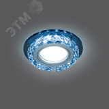 Светильник встраиваемый ДВО под лампу 4100К IP20 d95х35 мм монт d65 мм Backlight Gauss BL042 GAUSS