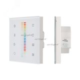 Панель Sens SR-2830C-AC-RF-IN White (220V,RGB+CCT,4зоны) (ARL, IP20 Пластик, 3 года) 021035 Arlight