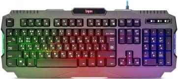 Клавиатура Legion GK-010DL RU, RGB подсветка, 19 Anti-Ghost 45010 Defender