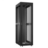 Шкаф серверный 52U 800х1200 передняя дверь: двустворчатая глухой металл IP51. задняя дверь: одностворчатая глухой металл IP51. боковые панели: без. цвет: черный RAL9005  EX 8252.9520 SYSMATRIX