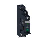 Комплект из реле, колодки, скобы, маркировки, диода, 10А, =24В RXG12BDPV Schneider Electric