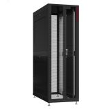 Шкаф серверный 24U 600х1070 передняя дверь: двустворчатая перфорированная IP20. задняя дверь: без. боковые панели: глухой металл. цвет: черный RAL9005  NS 6124.9401 SYSMATRIX