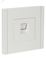 FORTE&PIANO Розетка компьютерная RJ45 кат.6 FP231 белый IEK FP-K10-2-K01 IEK