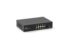 Коммутатор неуправляемый 10 портов RJ45/SFP 10 100 1000 Мб/с PoE 150Вт 4074 Бастион