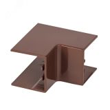 Угол внутренний (25х25) (4 шт) Plast под темное дерево ibd-25-25x4 EKF
