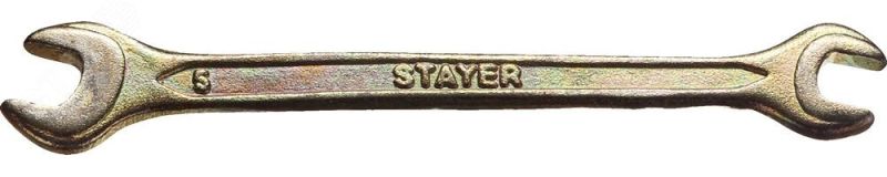 Ключ гаечный 6 x 7 мм 27038-06-07 STAYER