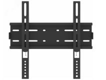 Кронштейн для TV фиксированный, диагональ 19-40, до 30кг. VESA 100x100, 200x100, 200x200, 300х300 КБ-01-46 черный ElectricLight