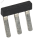 Перемычка гребенчатая для CTS-ML 2,5мм2 3PIN IEK YCT13-00-3-K03-002-EC-3P IEK