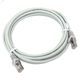 Патч-корд TERACOM PRO Cat.5E экранированный FTP оболочка LSZH серый (3.0м) TRP-5EFTP-LSH-3M-GY EKF