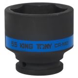 Головка торцевая ударная шестигранная 3/4', 55 мм 653555M King Tony