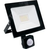 Прожектор светодиодный ДО-30w с ИК датчиком 6400K 2700Лм IP65/IP44 29523 SAFFIT