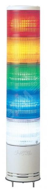 Колонна в сборе 100мм 24В AC/DC LED XVC1B5K Schneider Electric