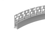 Профиль WALL-FANTOM-BENT-W10-SIDE-2000 ANOD (Arlight, Алюминий) 043694 Arlight