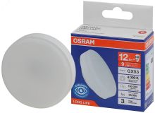 Лампа светодиодная LED 12Вт GX53 4000К 960Лм спот 220В (замена 100Вт) OSRAM 4099854185908 LEDVANCE