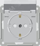 W59 Розетка с крышкой с заземлением в рамку IP44 белая RS16-152B-1-86 Systeme Electric