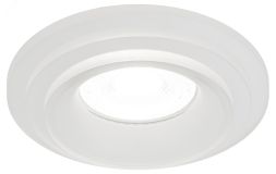 Светильник встраиваемый декоративный DK105 WH MR16 GU5.3 белый Б0058392 ЭРА