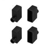 Заглушка WPH-FLEX-0616-SIDE BLACK с отверстием (Arlight, Пластик) 045880 Arlight