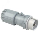 Вилка кабельная 16А 2пол 42В 50/60Гц 12ч IP44 00-00002507 PCE