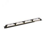 Панель коммутационная 19 дюймов PRO 1U 24 порта UTP RJ-45 CAT 6 02-0234 REXANT