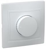 КВАРТА Светорегулятор поворотный белый EDK10-K01-03-DM IEK