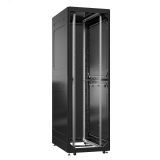 Шкаф серверный 52U 800х1200 передняя дверь: без. задняя дверь: одностворчатая перфорированная IP20. боковые панели: глухой металл. цвет: черный RAL9005  EX 8252.9031 SYSMATRIX