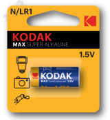 Батарейка LR1-1BL /N MAX SUPER Alkaline [KN-1] (12/72/27648) Б0012842 KODAK