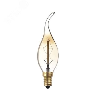 Лампа накаливания ЛОН 60Вт G80 Е14 декоративный золотой 5009950 JazzWay