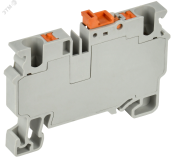 Колодка клеммная CP-DT измерит. нож. разм. 4мм2 серая IEK YCT25-04-K03-004 IEK
