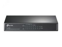 Коммутатор неуправляемый PoE 8 портов, 4хPoE 10/100/1000 Мб/с, 4хRJ45, 64 Вт 1000248879 TP-Link