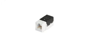 Модуль Keystone Cat 6а RJ45/8P8C для FT-TOOL неэкранированный белый ЭКО49154 NIKOMAX