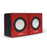 Акустическая система 2.0 Disco 140 Red (питание USB, 2х3Вт) 289920 ExeGate