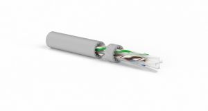Кабель витая пара UUTP4-C6A-S23-IN-LSZH-GY-500 (500 м) неэкранированная U/UTP 424375 Hyperline